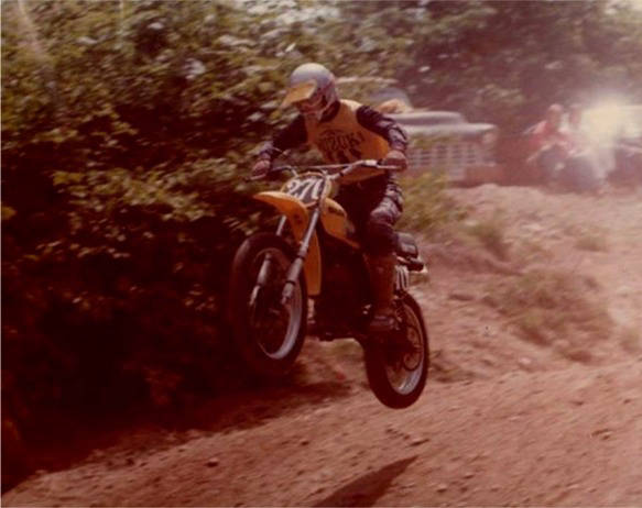 Jolly racer Vern Hubuer in mid 70's