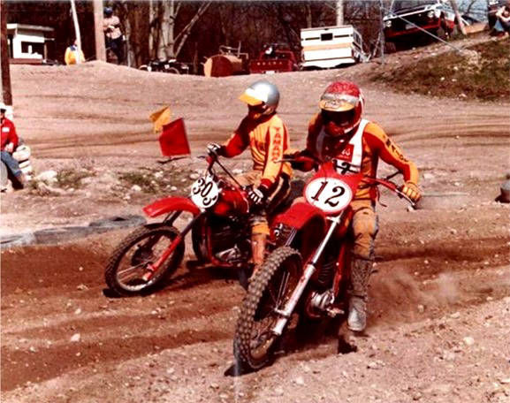 Jolly racer Vern Hubuer in mid 70's